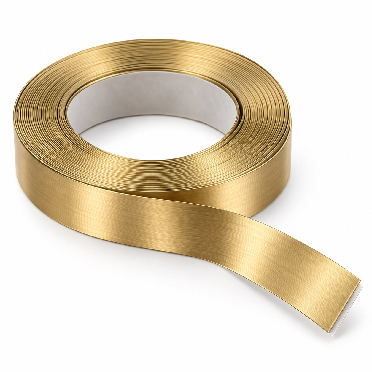 Zierleiste Gebürstet Gold 20 mm